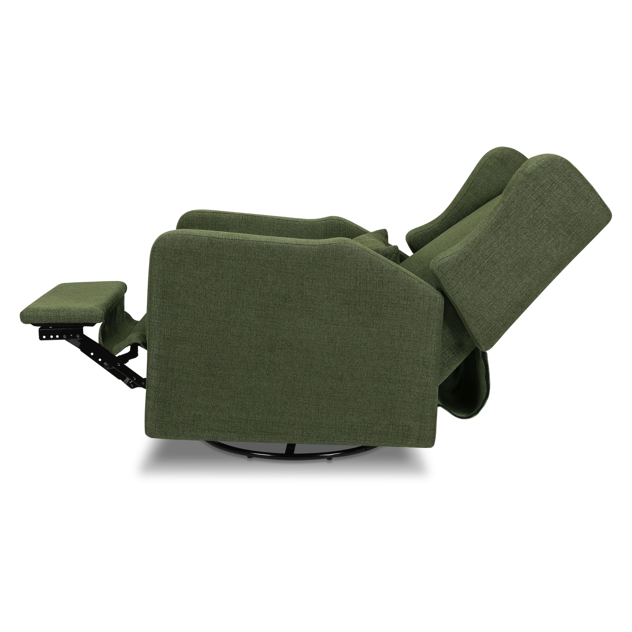 DaVinci Carter's Arlo Recliner, Performance Forest Green Linen