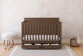 Graco Tristan 5-in-1 Convertible Crib with Drawer, Hazelnut