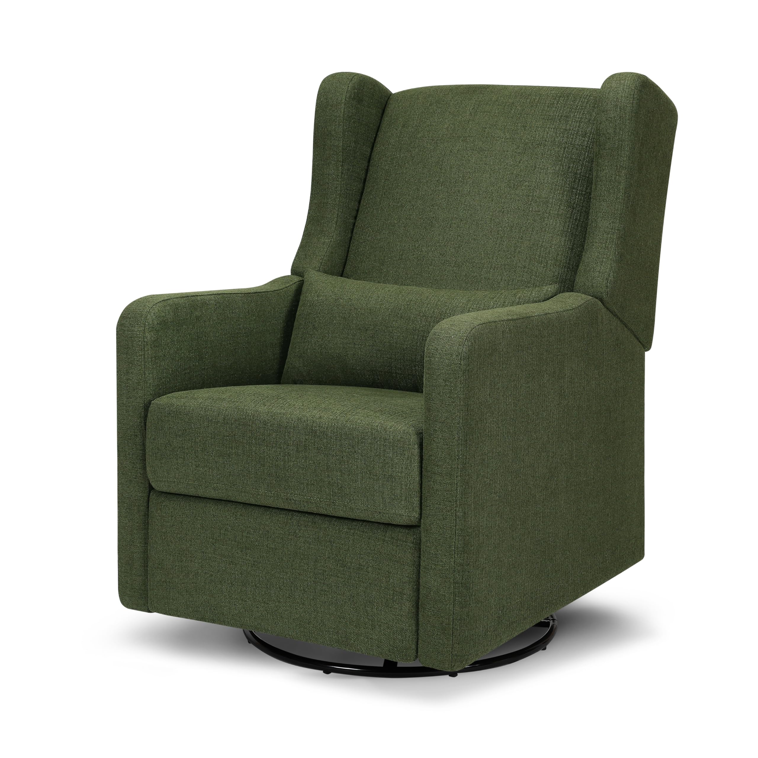 DaVinci Carter's Arlo Recliner, Performance Forest Green Linen